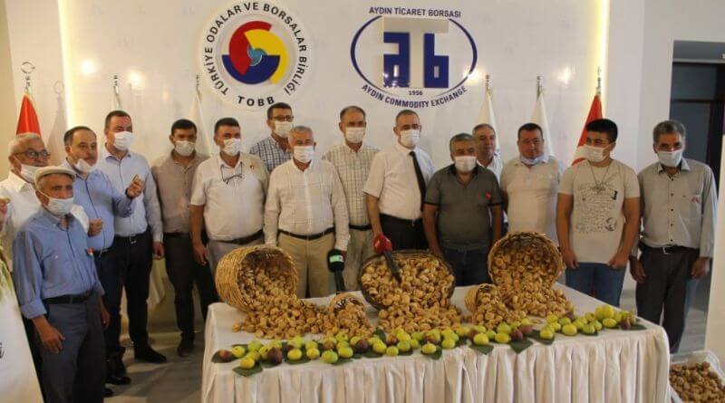 13.08.2020 AYDIN TİCARET BORSASI 2020/2021 SEZONU KURU İNCİR ALIM TÖRENİ GERÇEKLEŞTİRDİ