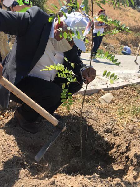 15.07.2020 15 Temmuz şehit ve gazilerimiz adına gerçekleştirilen fidan dikim töreni.