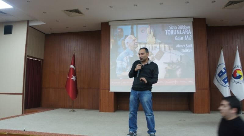 12.01.18 İzgören den,  Sizin Dükkan Torunlara Kalır mı  semineri