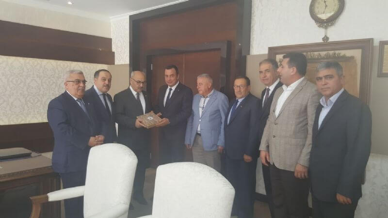17.11.17 Aydın Ticaret Borsası ndan Vali Köşger e Ziyaret 