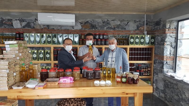 21.10.2020  Aydın Ticaret Borsası, Üye Ziyaretlerine Devam Ediyor