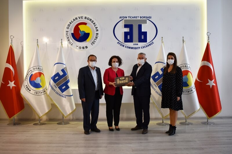 21.10.2020   SGK Aydın İl Müdürü Zeynep Yılmaz, Aydın Ticaret Borsası nı Ziyaret Etti 