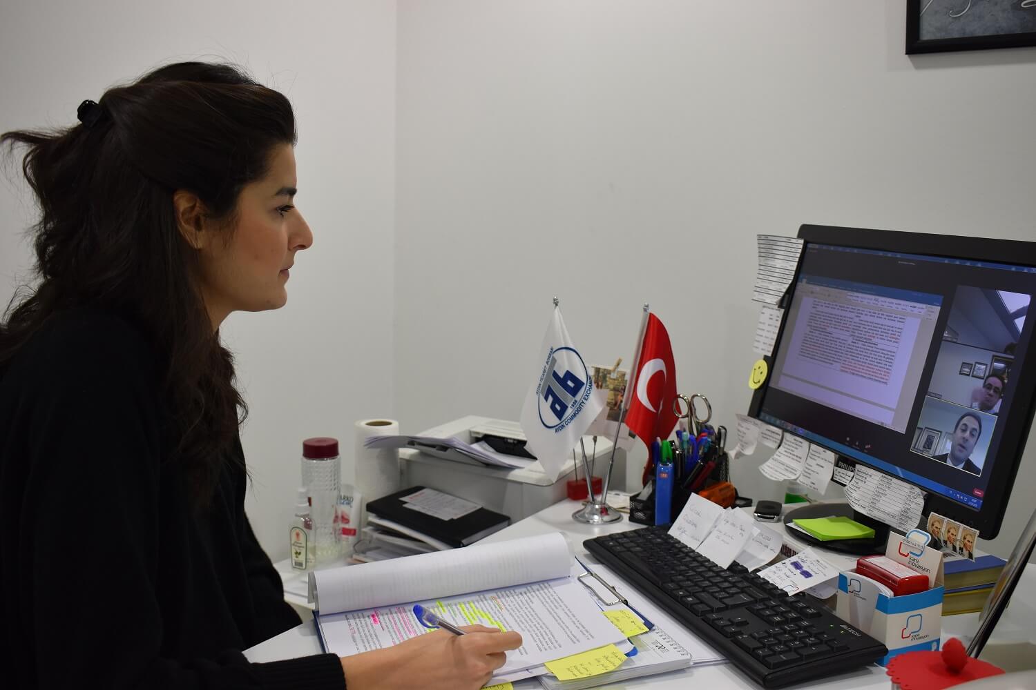 17.02.2021 Aydın  Commodity Exchange Staff Participated in Budget Regulation Chamber-Exchange Procedure Training                     