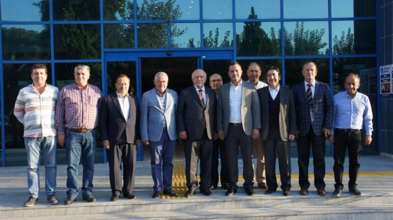 20.10.17 Geçmiş Dönem  Bakanı  Ali Coşkun’dan Borsaya  Nezaket Ziyareti