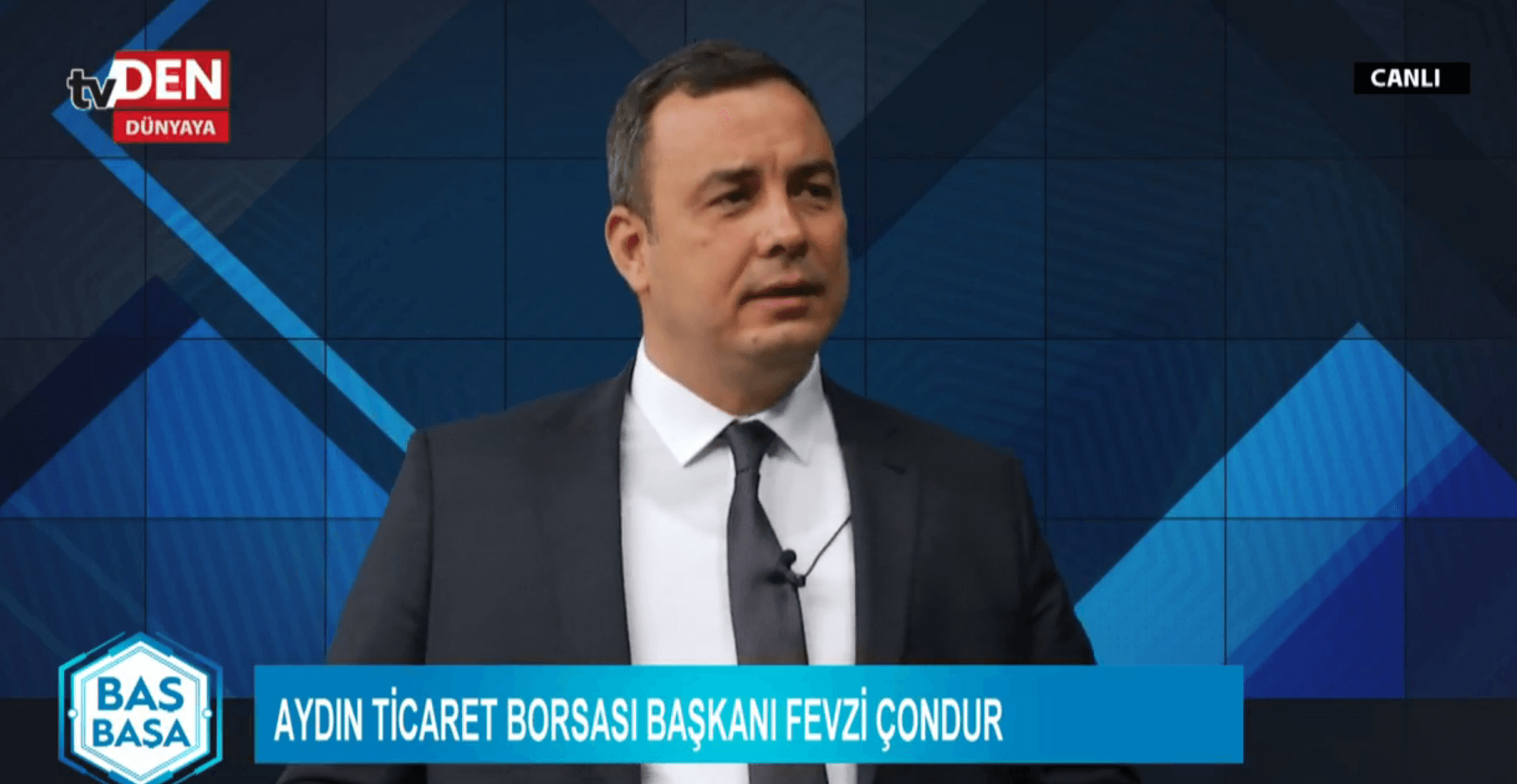23.02.2021 Aydın Commodity Exchange Chairman, Fevzi Çondur Appeared As A Guest On the Tv Show Presented By Emin Aydın                                          