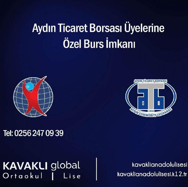 24.07.2020 Aydın Ticaret Borsası üyeleri ile, Özel Kavaklı Global Ortaokul, Lise burs protokolü