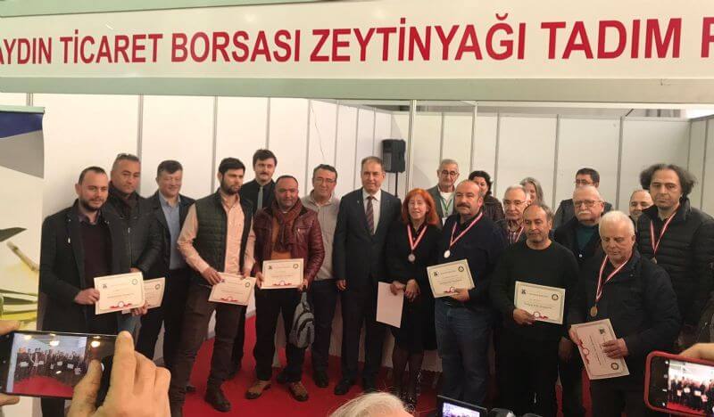 25.01.2020 ZEYTİNYAĞI KALİTE YARIŞMASI KAZANANLARI  MADALYALARINI ALDI 