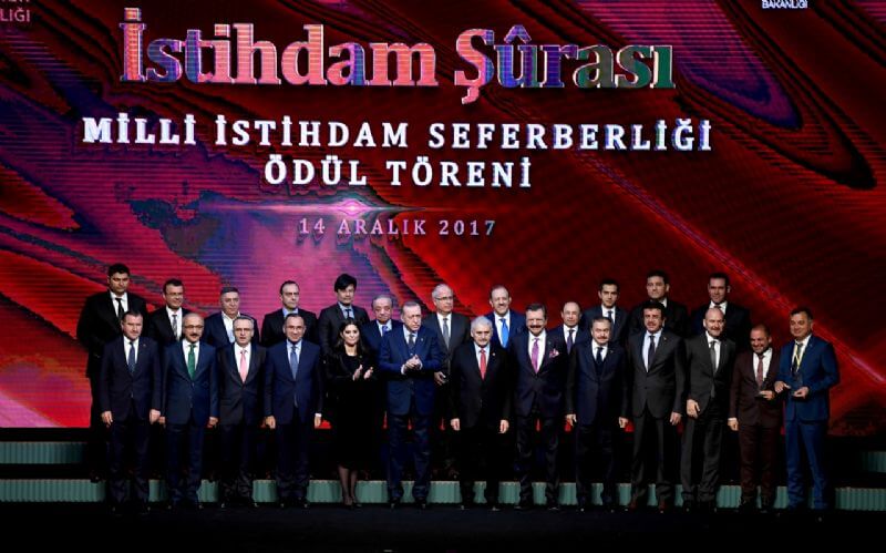 25.12.17 İSTİHDAM ŞURASI ve İSTİHDAM SEFERBERLİĞİ ÖDÜL TÖRENİ