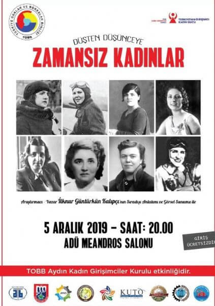 26.11.2019 Zamansız Kadınlar Aydın da Hayat Buluyor