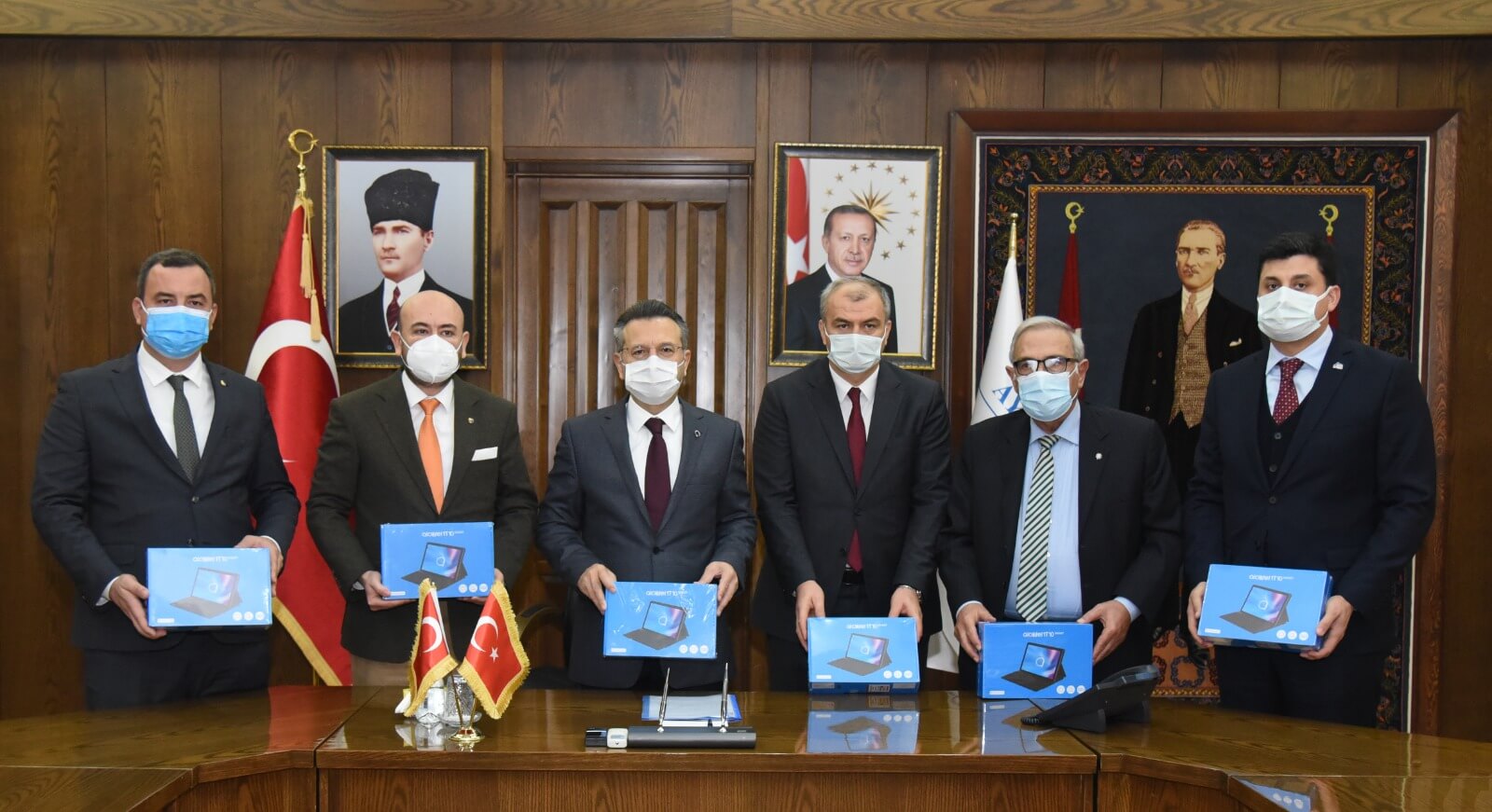 26.01.2021 Tablet Support for E-Learning from Aydın Commodity Exchange                     