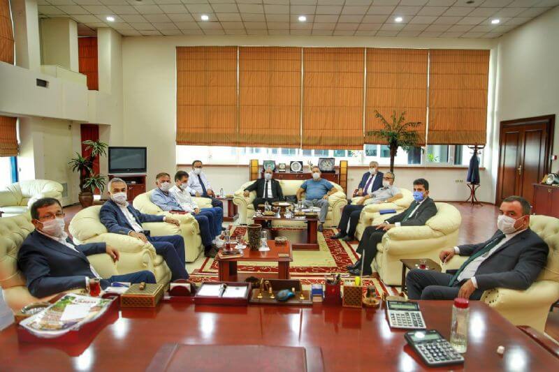 26.08.2020 AK Parti Aydın Milletvekilleri Mustafa Savaş ve Bekir Kuvvet Erim’den ATB’ye Anlamlı Ziyaret