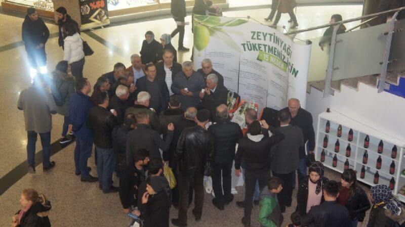 27.11.2018 KASTAMONU’DA “AYDIN ZEYTİNYAĞINA” YOĞUN İLGİ