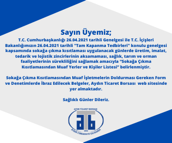 28.04.2021 The Documents to be Submitted in Forms and Inspections Required for Exempt from Curfew Restriction 