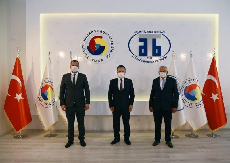 28.07.2020 VALİ HÜSEYİN AKSOY’DAN AYDIN TİCARET BORSASINA ZİYARET 