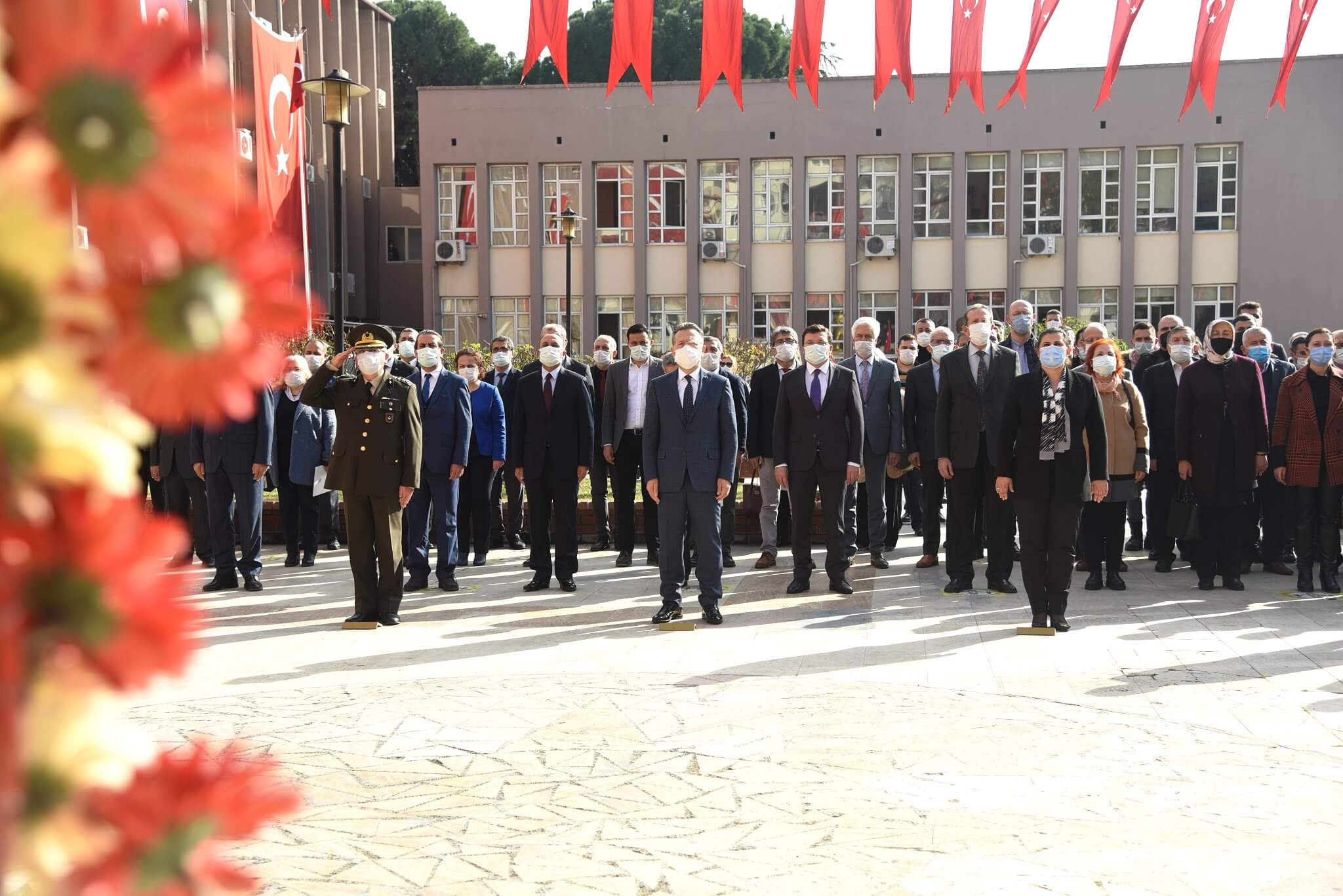 03.02.2021 Aydın Commodity Exchange Parliament Speaker A. Bahri Erdel Participated in the Memorial Programme to Mark the 90th Anniversary of Atatürk's Visit to Aydın  