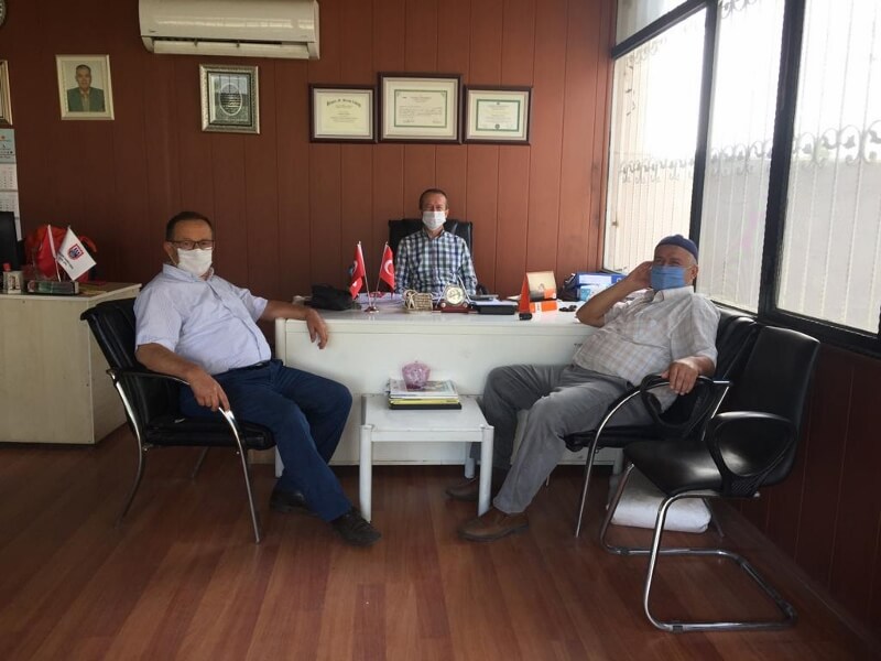 05.10.2020 Aydın Ticaret Borsası Yönetim Kurulu Başkan Yardımcısı Cengiz Ülgen den Üye Ziyareti