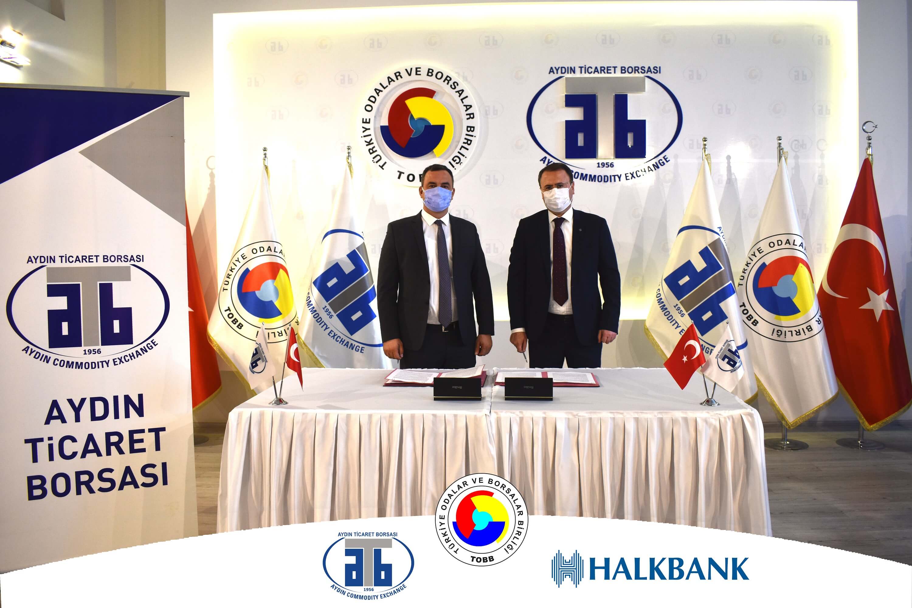 05.01.2021 '' Guaranteed Supply Chain Financing Agreement with Paraf Commercial Credit Card'' Was Signed Between Aydın Commodity Exchange and Halk Bank 