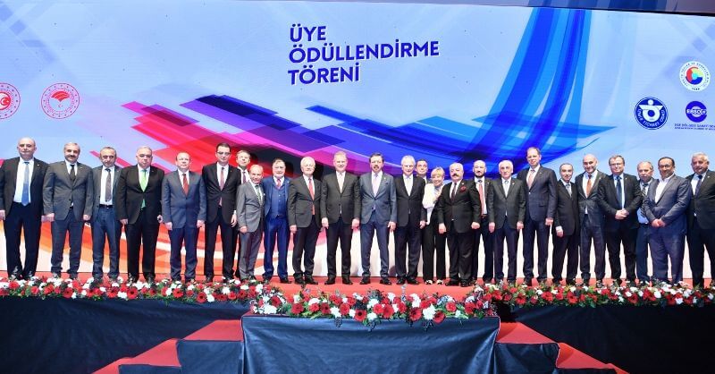 06.02.2020 AYDIN TİCARET BORSASI İZMİR MÜŞTEREK ÖDÜL TÖRENİNE KATILDI
