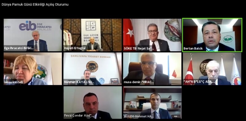 07.10.2020 ATB Yönetim Kurulu Başkanı Fevzi Çondur, Dünya Pamuk Günü Etkinliği’nde Sektöre Dair Konuştu
