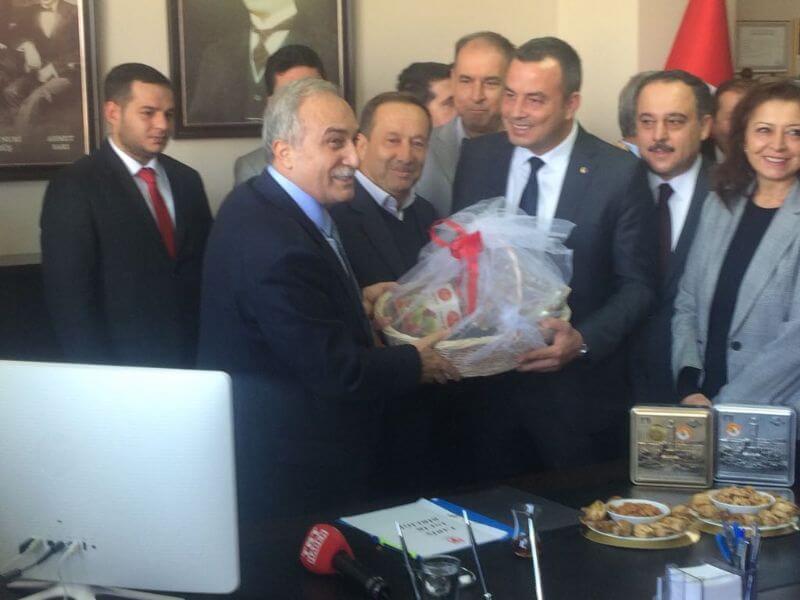 04.11.17 Çondur Bakan Fakıbaba ya Zeytinyağında Tağşiş konusunu İletti. 