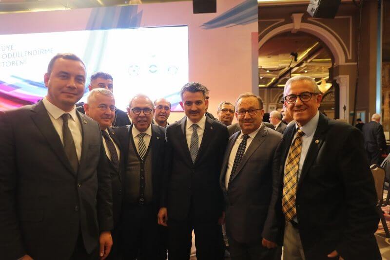 07.02.2020  Çondur,  Üyelerin Taleplerini Bakan Pakdemirli’ye iletti