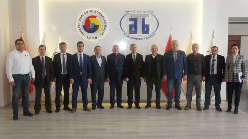 07.03.2019 AYDIN VERGİ DAİRESİNDEN AYDIN TİCARET BORSASI’NA ZİYARET