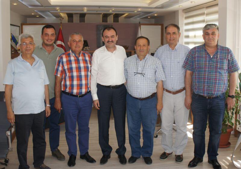 06.07.17 Aydın Ticaret Borsası’ndan Milli Eğitim Müdürü Bilal Yılmaz Çandıroğlu’na Ziyaret