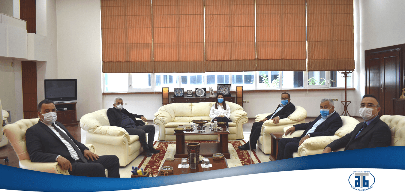 7.04.2021 Taylan Beydoğan, Director of Probation of the Aydın Prosecutor's Office,  Pay a Courtesy Visit To Aydın Commodity Exchange 