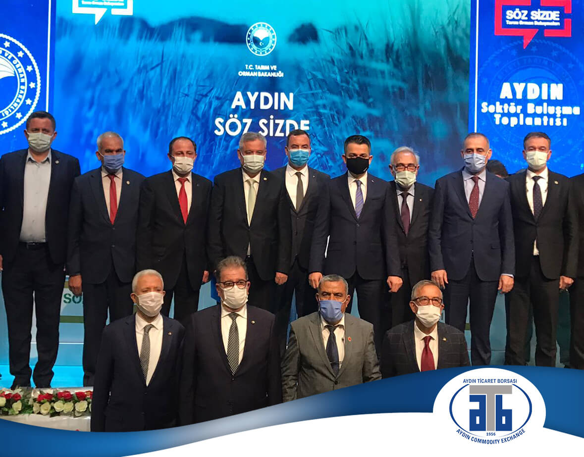 09.02.2021 Chairman of Aydın Commodity Exchange Fevzi Çondur Conveyed The Demands of The Sector To Minister Pakdemirli in Joint Mind Meeting         